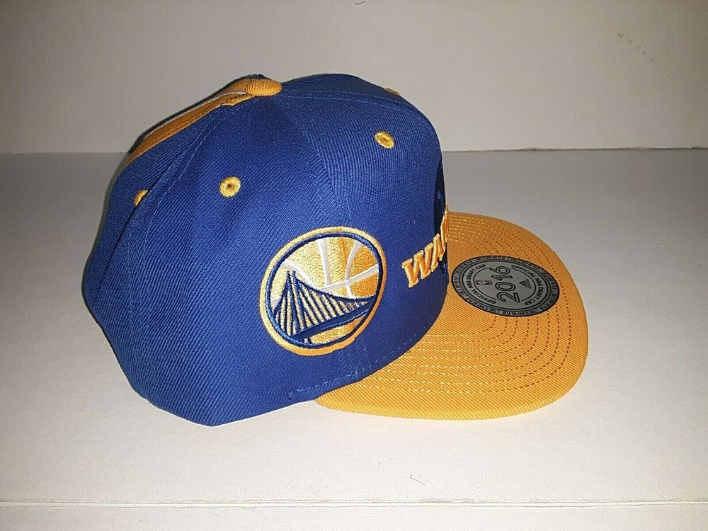Golden State Warriors NBA VX54Z Adjustable Flat Brim 2016 Draft Hat