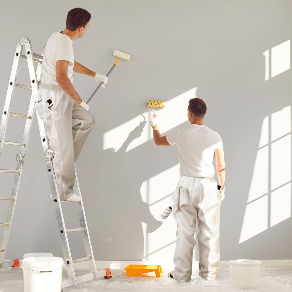 2 Pcs Pullover Painter's Pants with 6 Pockets Plus Hammer Loop Pants for All ...