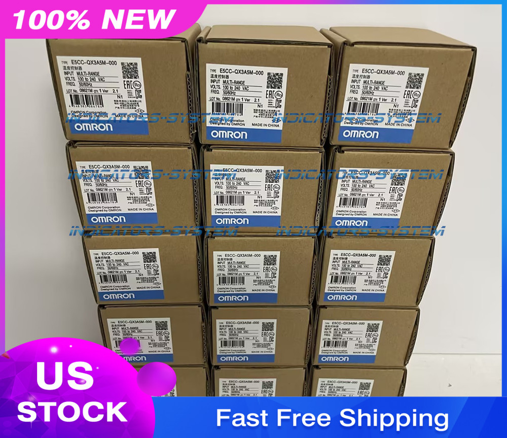 1PCS NEW Omron E5CC-QX3A5M-000 digital temperature controller