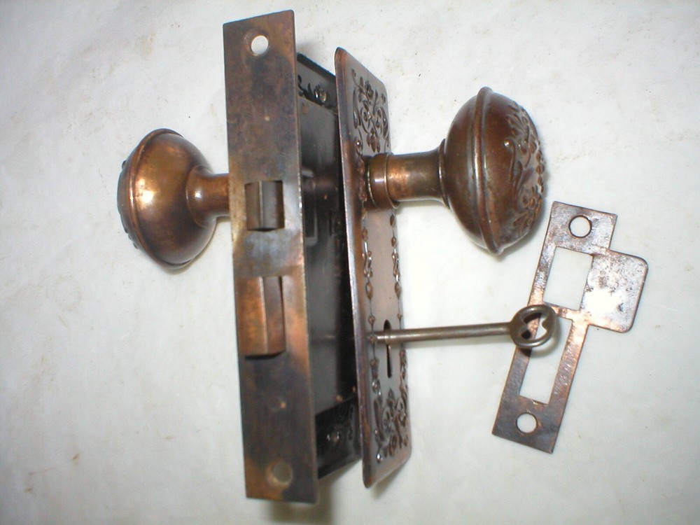 Antique Victorian Era Door Hardware