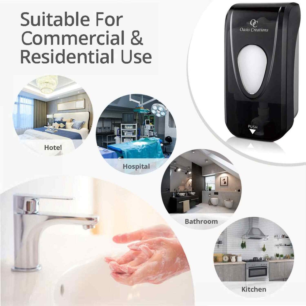 Manual Soap Dispenser (Black Smoke) - SD336