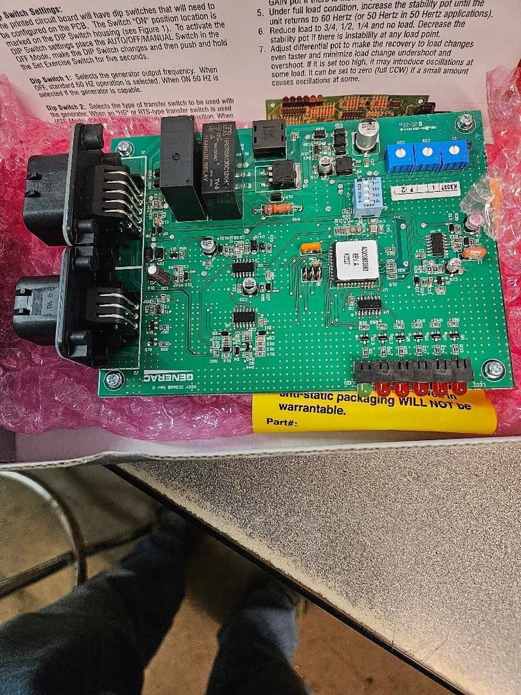 Generac 0E96680SRV Control Board Assembly PCB HSB 3.9L