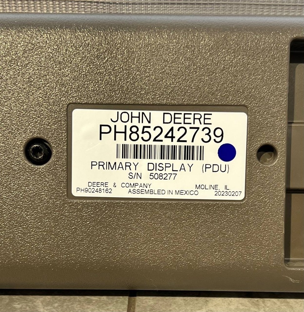 John Deere PH85242739 Primary Display Module