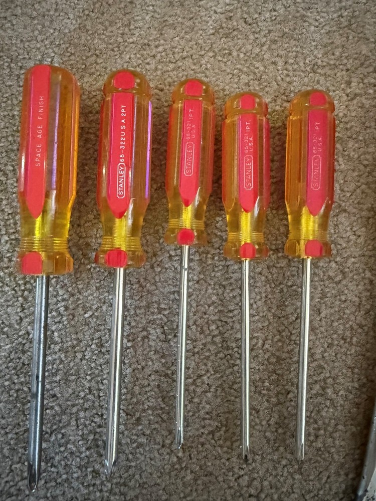 Stanley philips and screwdrivers