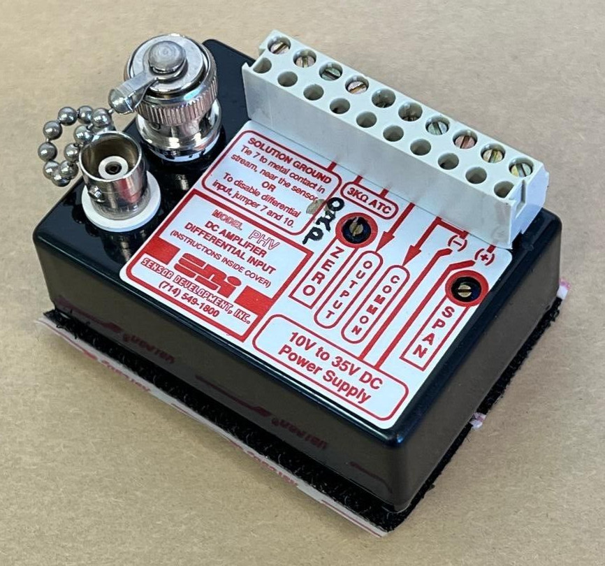 SDI SENSOR DEVELOPMENT INC MODEL PHV DC AMPLIFIER DIFFERENTIAL INPUT