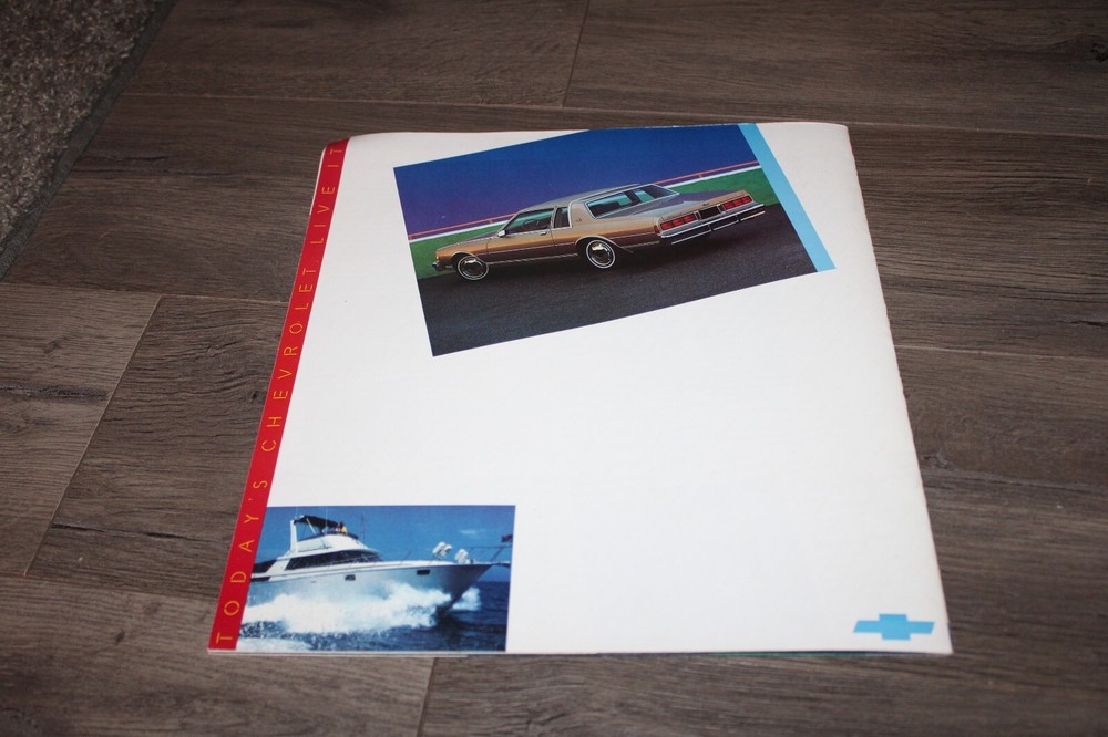 1986 Chevy Caprice sales brochure