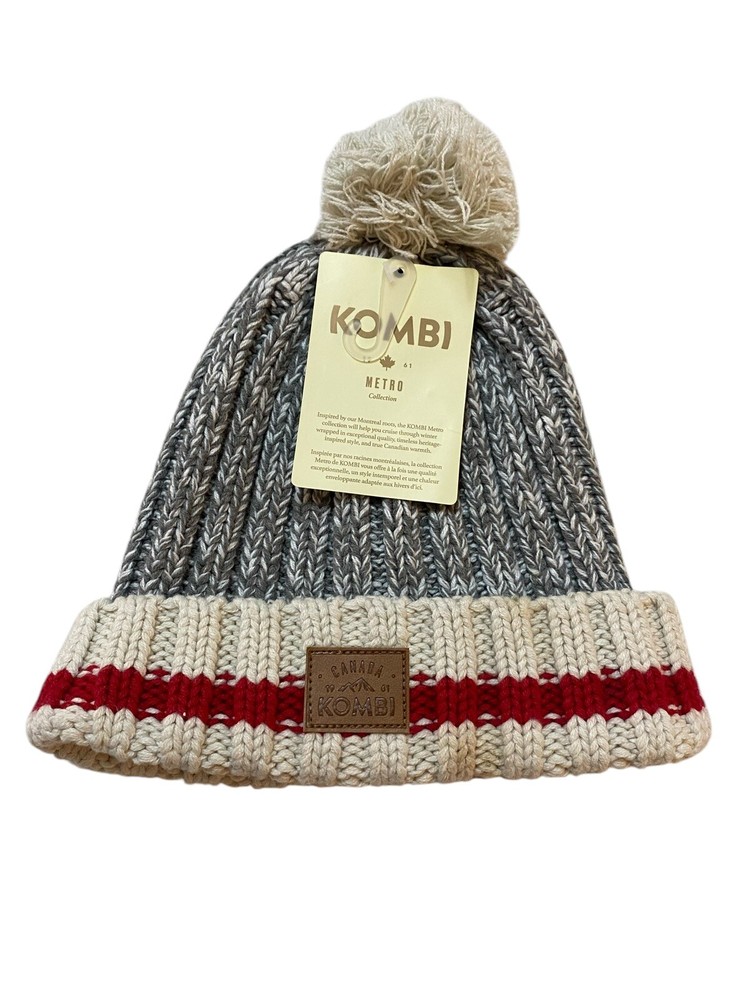 Kombi Metro Collection Pompom Hat New READ