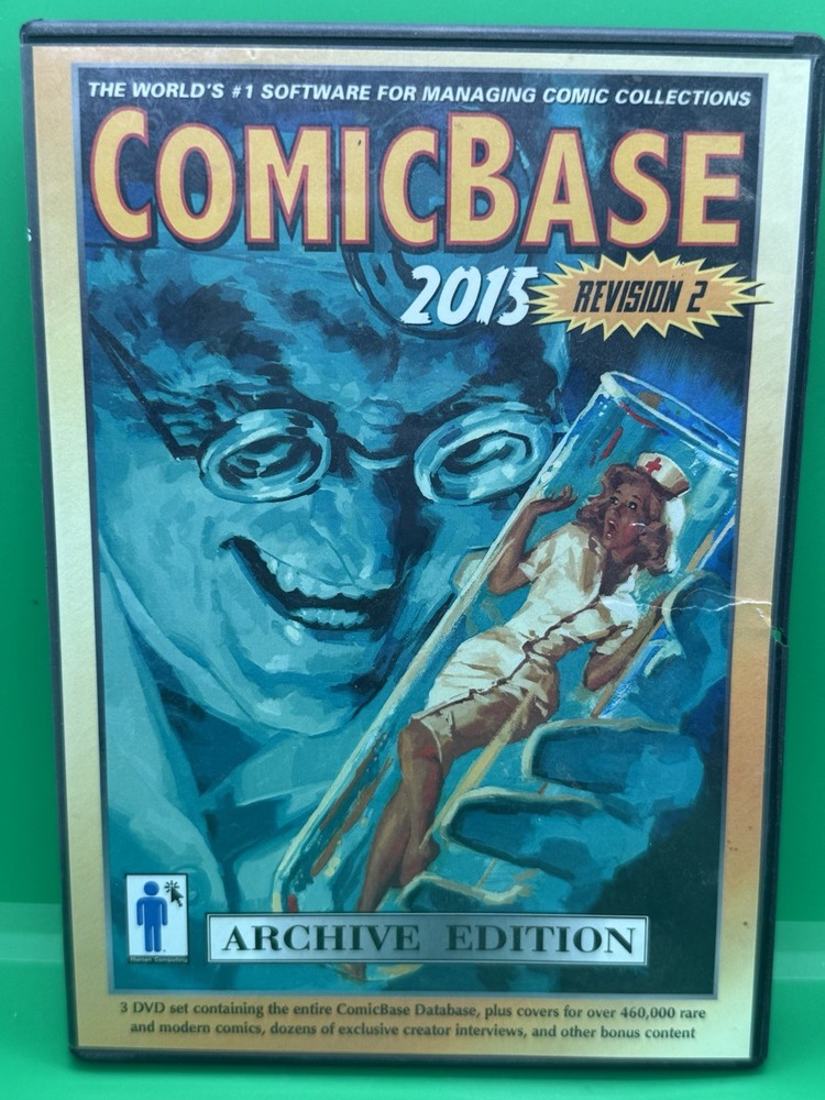 ComicBase 2015 DVD(3 Disc Set) ARCHIVE EDITION Software