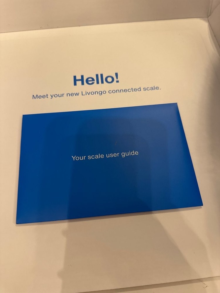 Livongo Digital Scale in Original Packaging