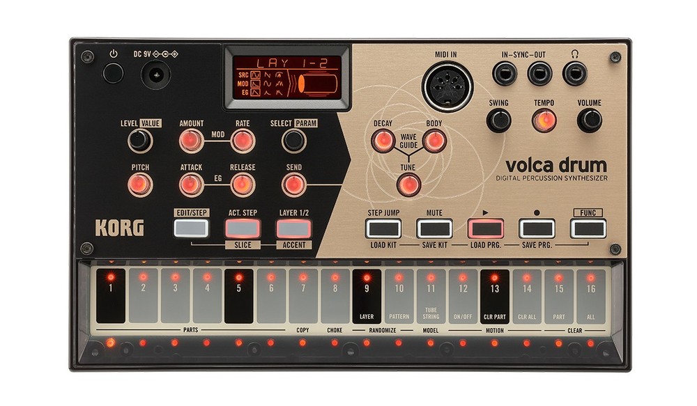 Korg Volca Drum Digital Percussion Synthesizer