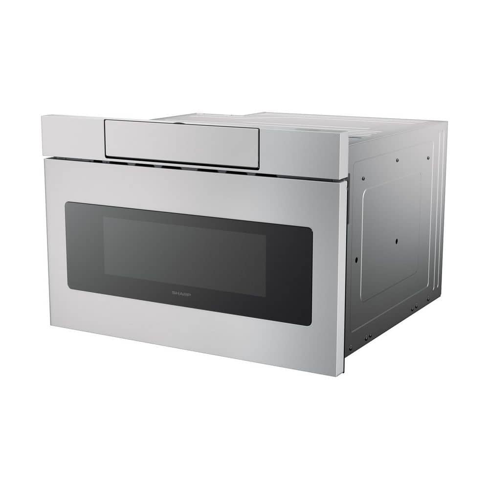 Sharp 24 in Built In Microwave Drawer 1.2 Cu Ft Stainless Steel Sensor