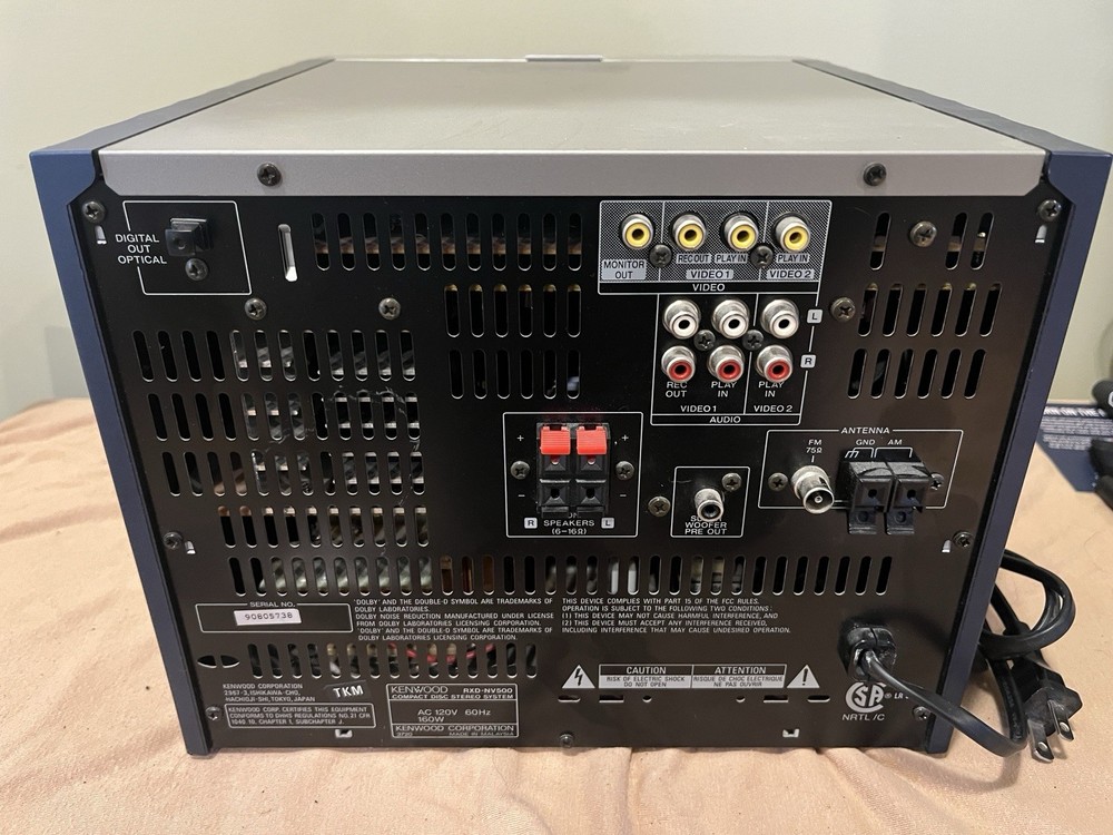 KENWOOD NV500 Compact Disc CD Stereo Only