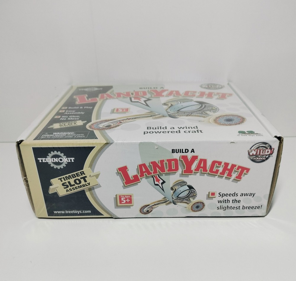 TECHNOKIT Build A Land Yacht Wid Science Tree Toys 2005