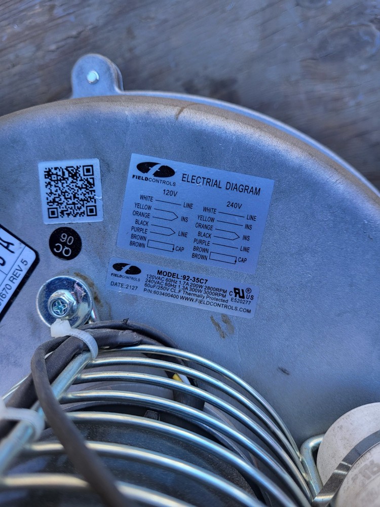 USED Pentair 92-35C7 Air Blower FREE SHIPPING
