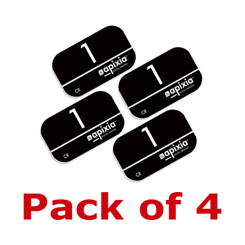 Apixia Phosphor Plates Digital Imaging Size 1 PSP 4/Pack