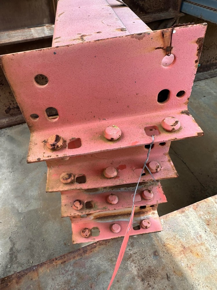 60x4.5 Old Style Teardrop Pallet Racking Beams