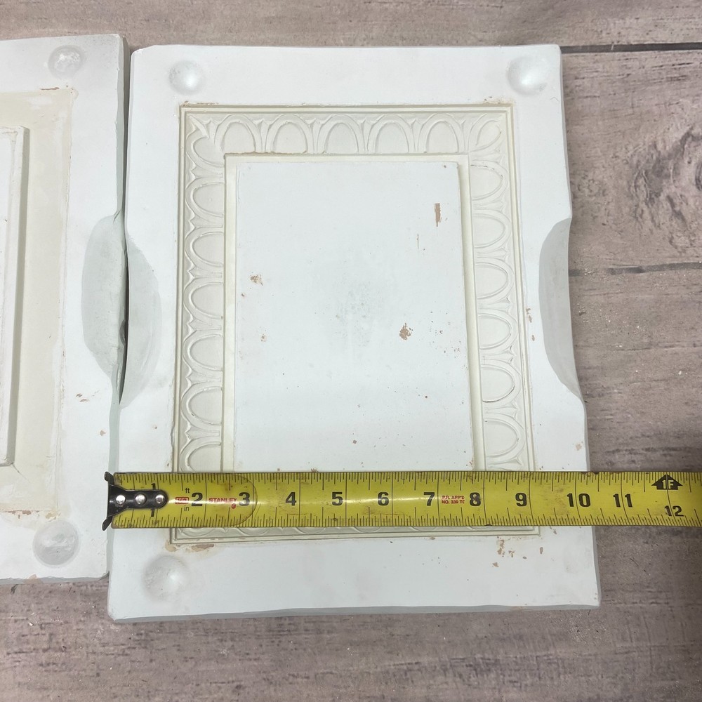 Unbranded Ceramic Casting Mold Picture Frame #C-343