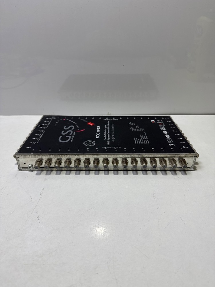GSS SDC 9/32 satellite multiswitch system 8 sat if signals and terrestrial