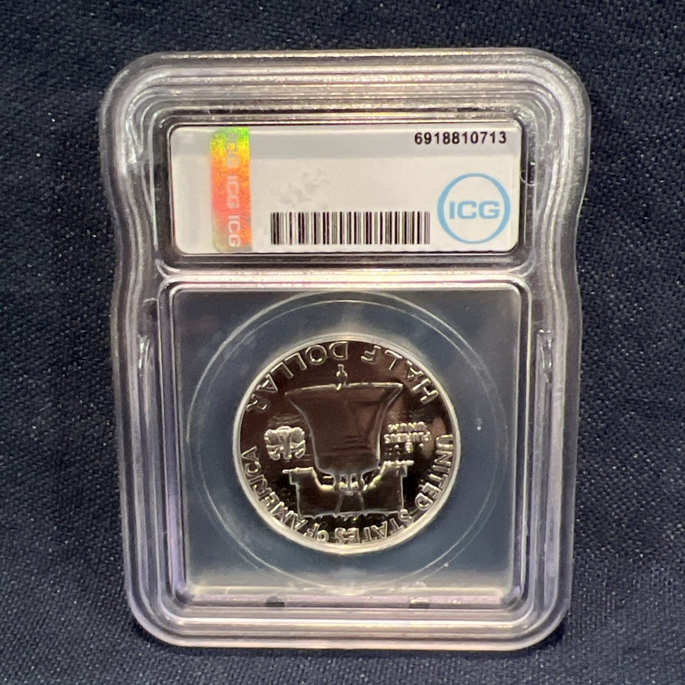 1963 Franklin Half Dollar PR68 ICG