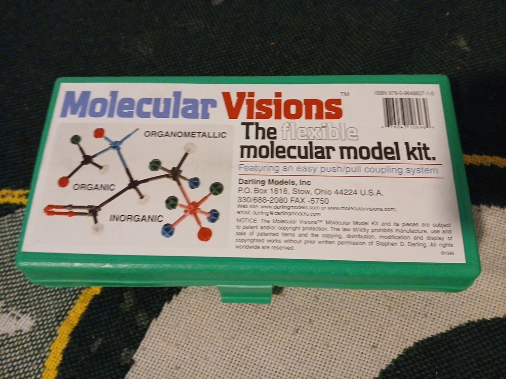 Molecular Visions Flexible Molecular Model Kit Darling Models