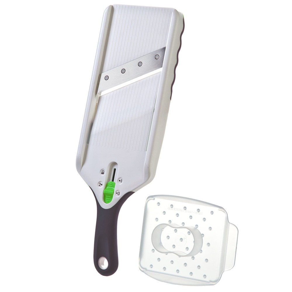 PrepSolutions Adjustable Mandolin Slicer with Sharp Stainless Steel Blade