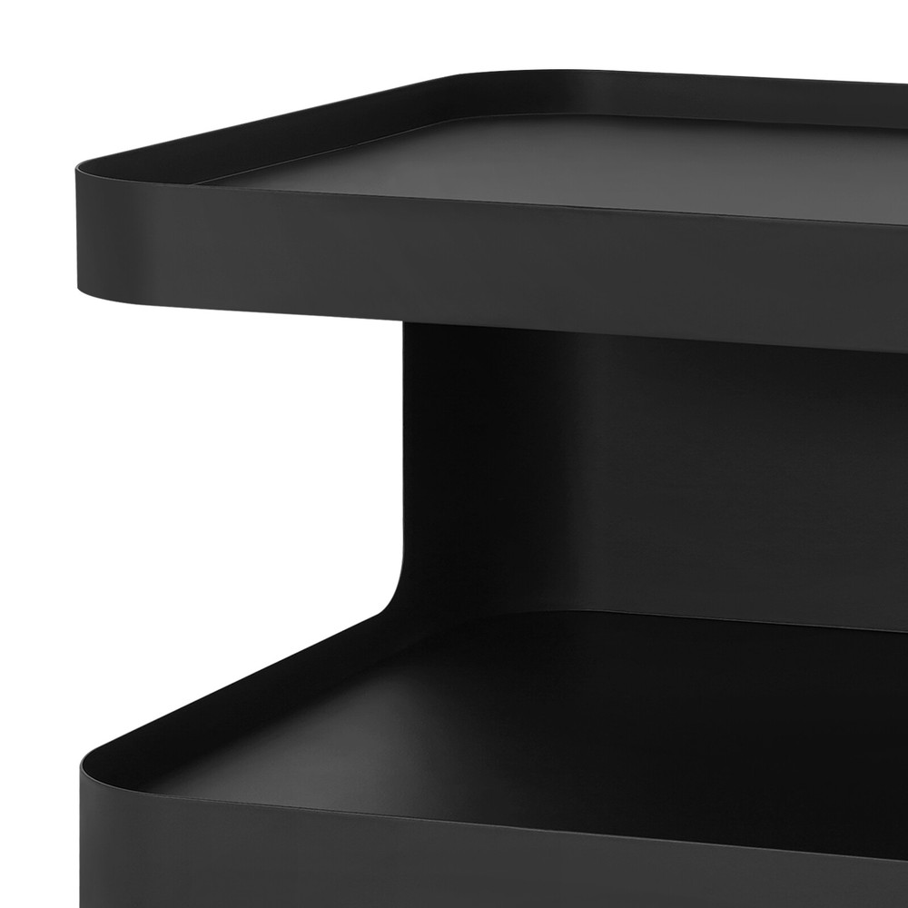 Modern Side Table, Metal Nightstand, Modern End Table