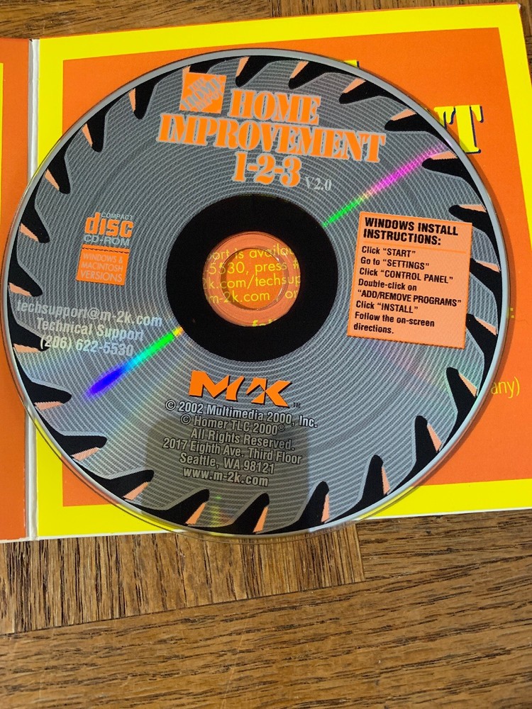 Home Improvement 123 Computer Software
