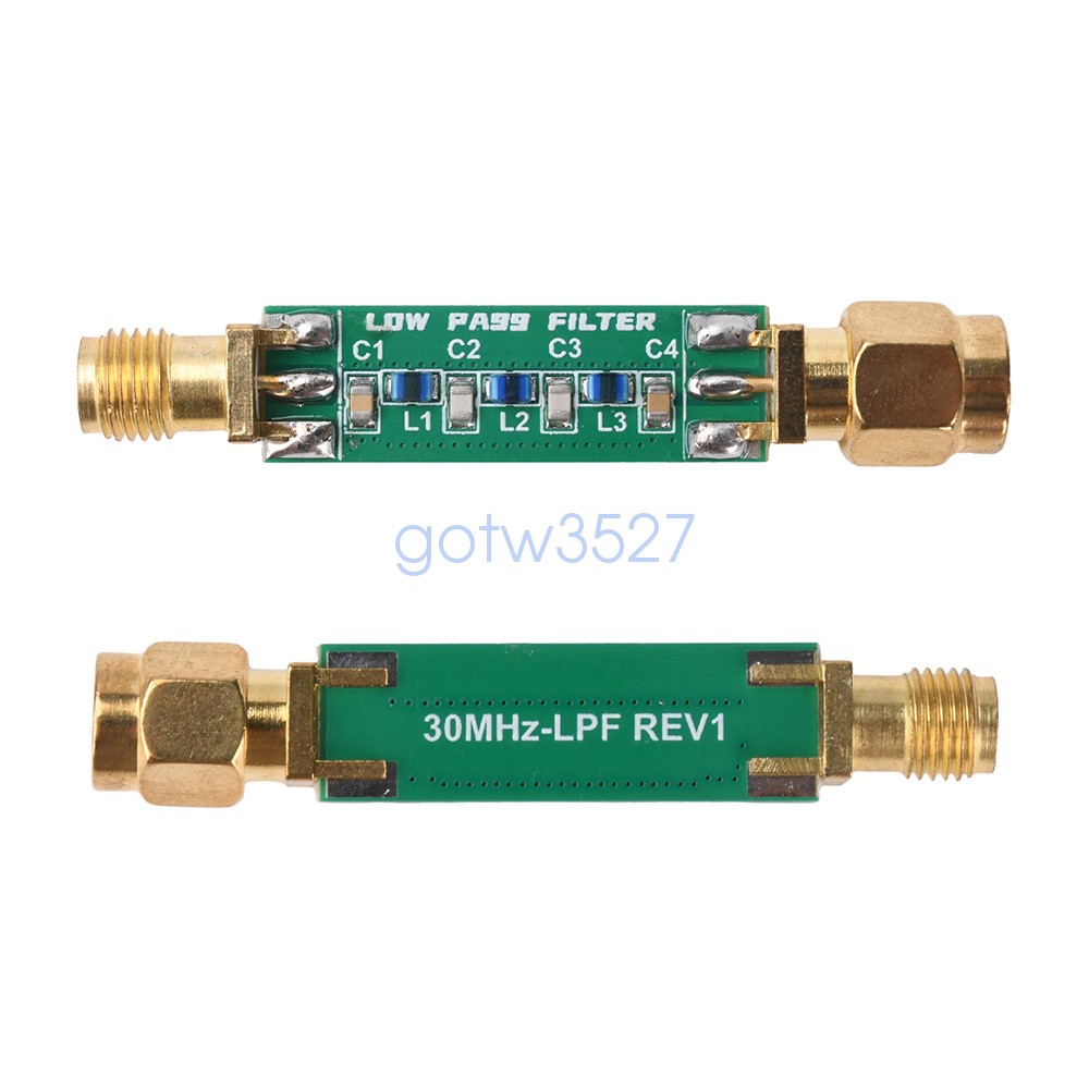 30 MHz LPF Low Pass Filter Module Low Pass Filter for Medium Shortwave Signals