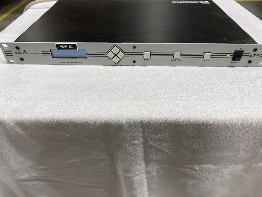 White Instruments 4700 1/3 Octave Equalizer