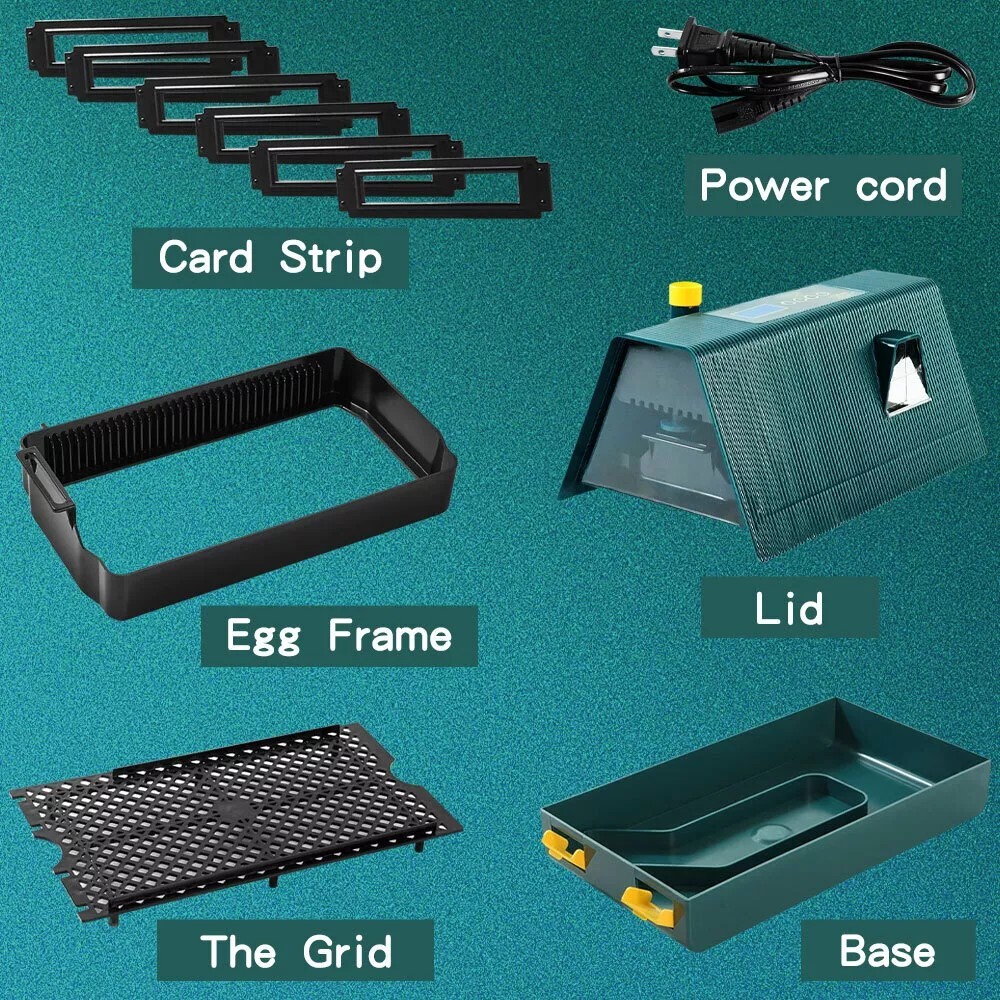 Egg Incubator Automatic Chicken Quail Chick Hatcher Incubators For Hatching Eggs