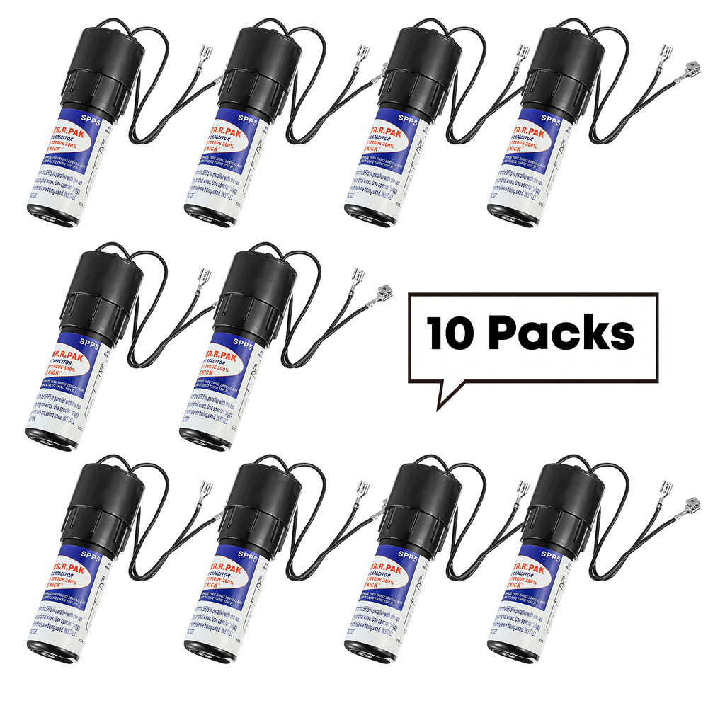 10 Pack SPP5 Hard Start Super Boost HVAC Relay and Start Capacitor