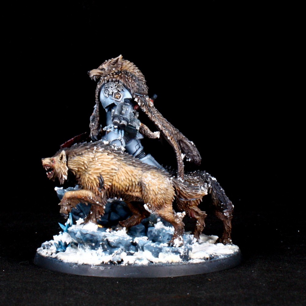 Warhammer 40k pro painted Logan Grimnar Space Wolves COMMISSION