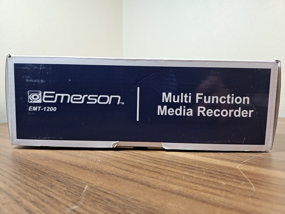 Emerson EMT-1200 Multi-Function Media Recorder with LCD Screen