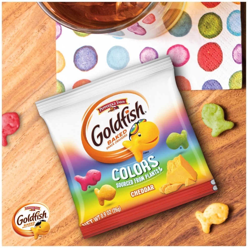 Colors Crackers, Snack Pack, 0.9 oz, 12 Count Multi-Pack Tray