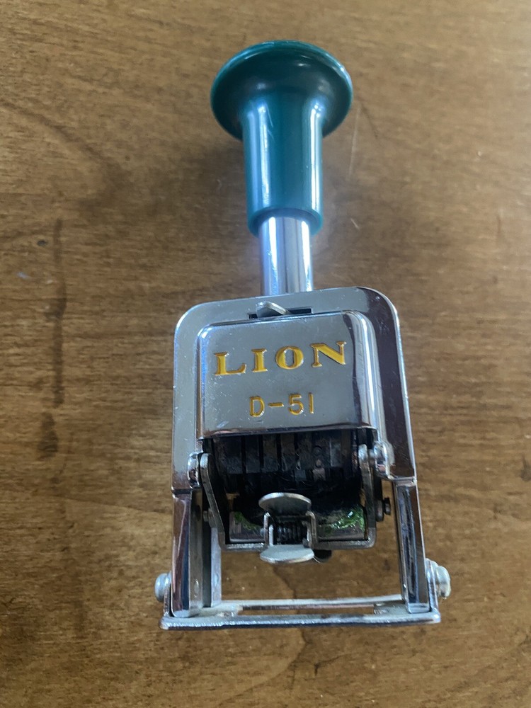 Lion Auto Numbering Machine - Model D51