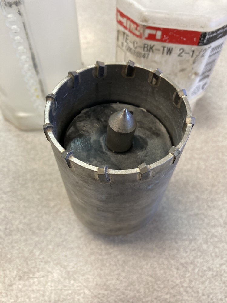 Hilti TE-C 2 1/2" SDS Plus Style Percussion Core Bit TE-C-BK