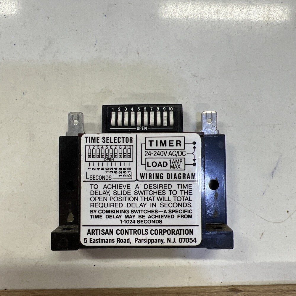 Artisan Model 438 USA Time Capsule Adjustable Timer Switch