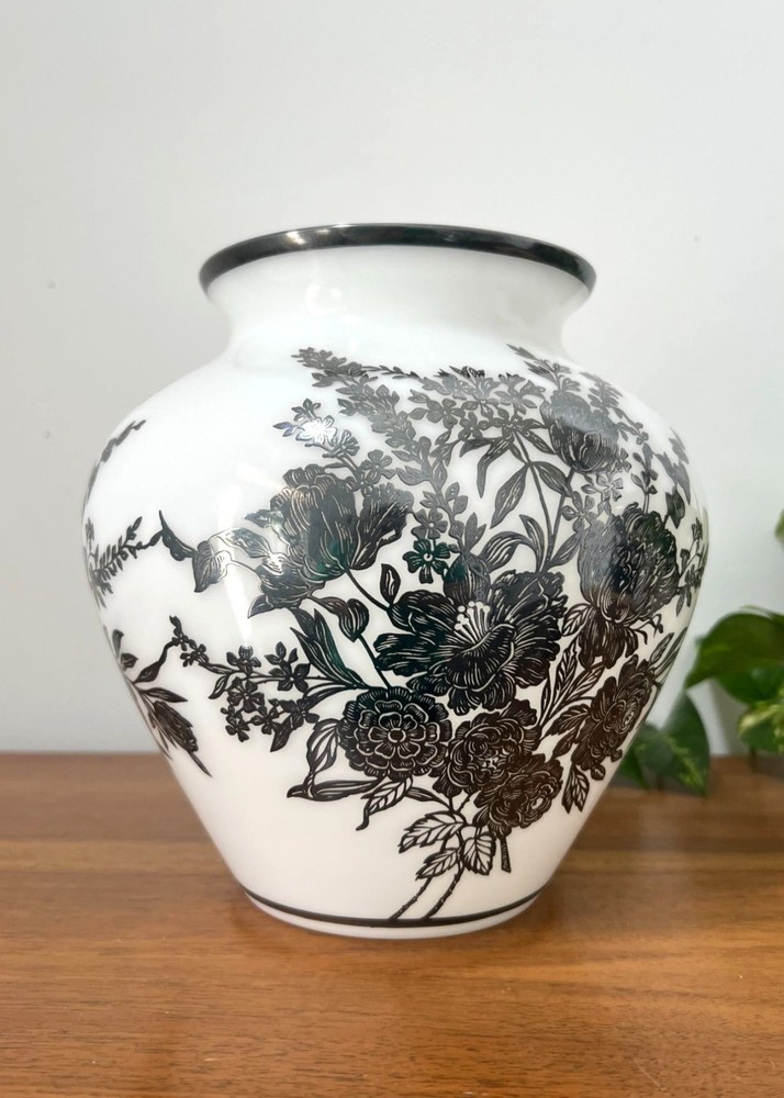Vintage National Silver Deposit Ware Co. Vase