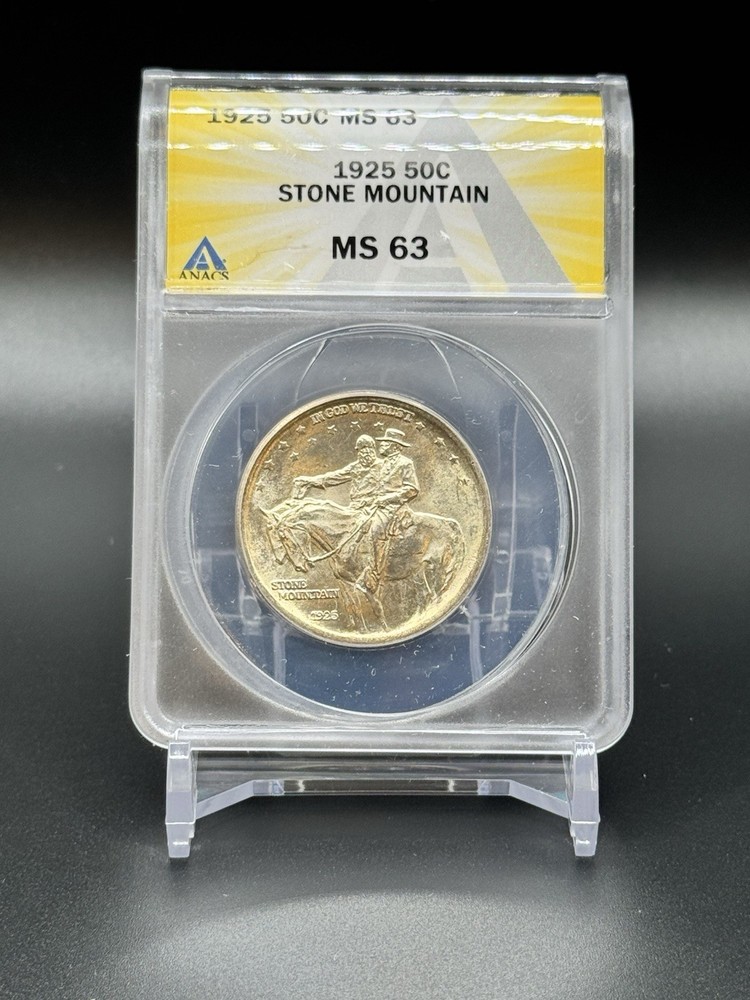 1925 STONE MOUNTAIN  ANACS MS63