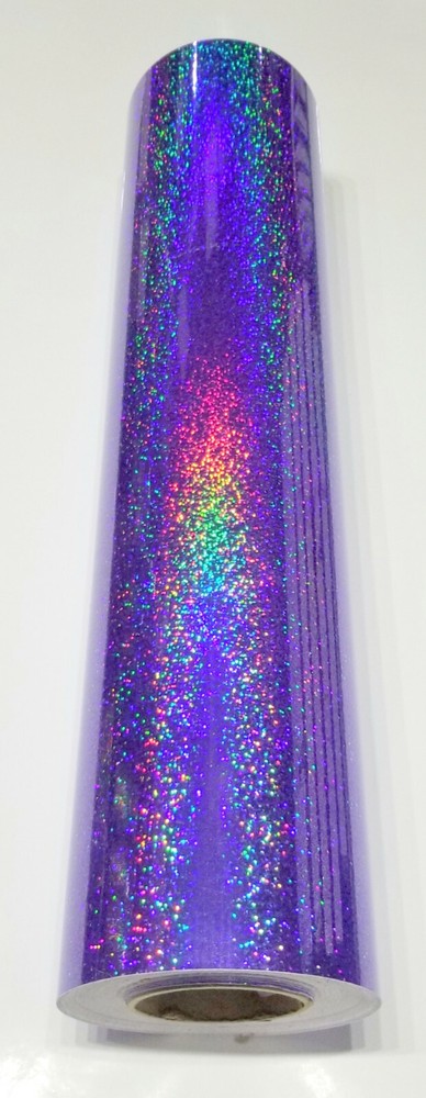 Violet Sequin Sign Vinyl 24" x 10 ft