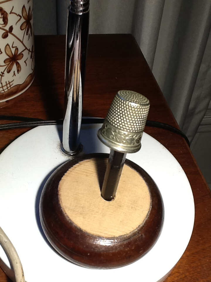 STERLING THIMBLE USA 986 VINTAGE NUMBER 6 code 101722f