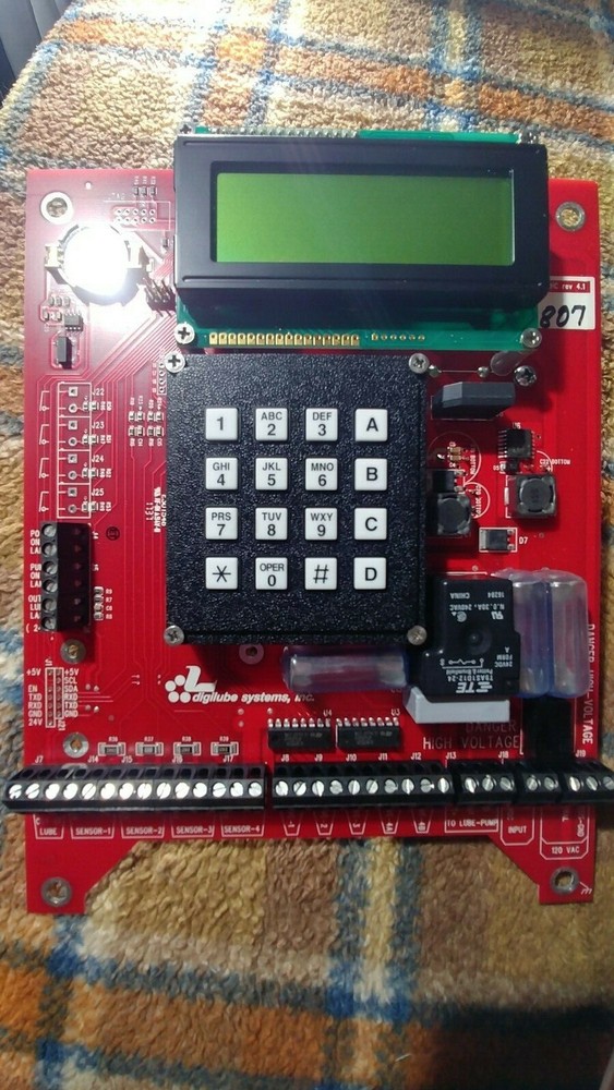 DIGILUBE SYSTEMS INC.  DL5003-HC COMPUTER BOARD