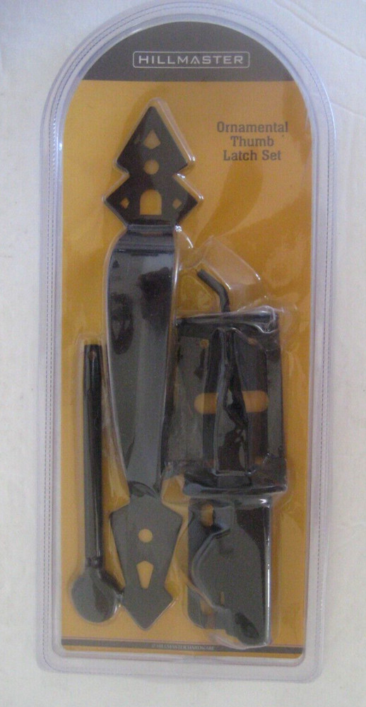 Hillmaster Ornamental Thumb Latch Set HM6150 NEW