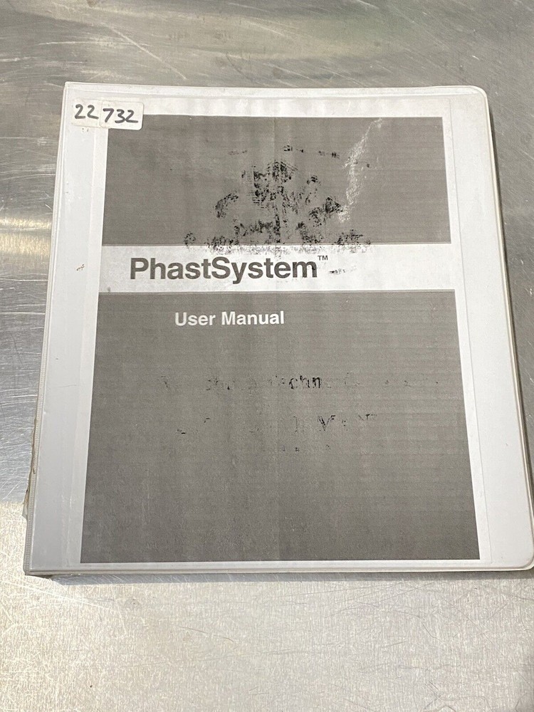 Pharmacia Phast System Electrophoretic Syst - Users Guide / Instruction / Manual