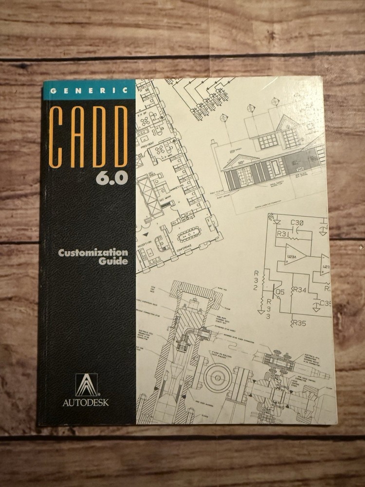 Generic CADD 6.0 Customization Guide Autodesk 1992 Vintage Software Design Guide