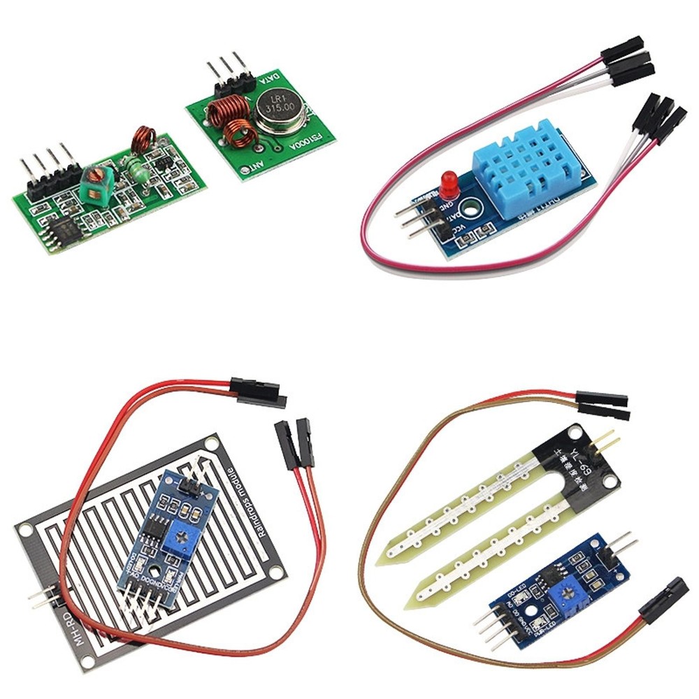16Pcs Sensors Module Package Kit for Raspberry Pi 3 Raspberry Pi 2 Model B