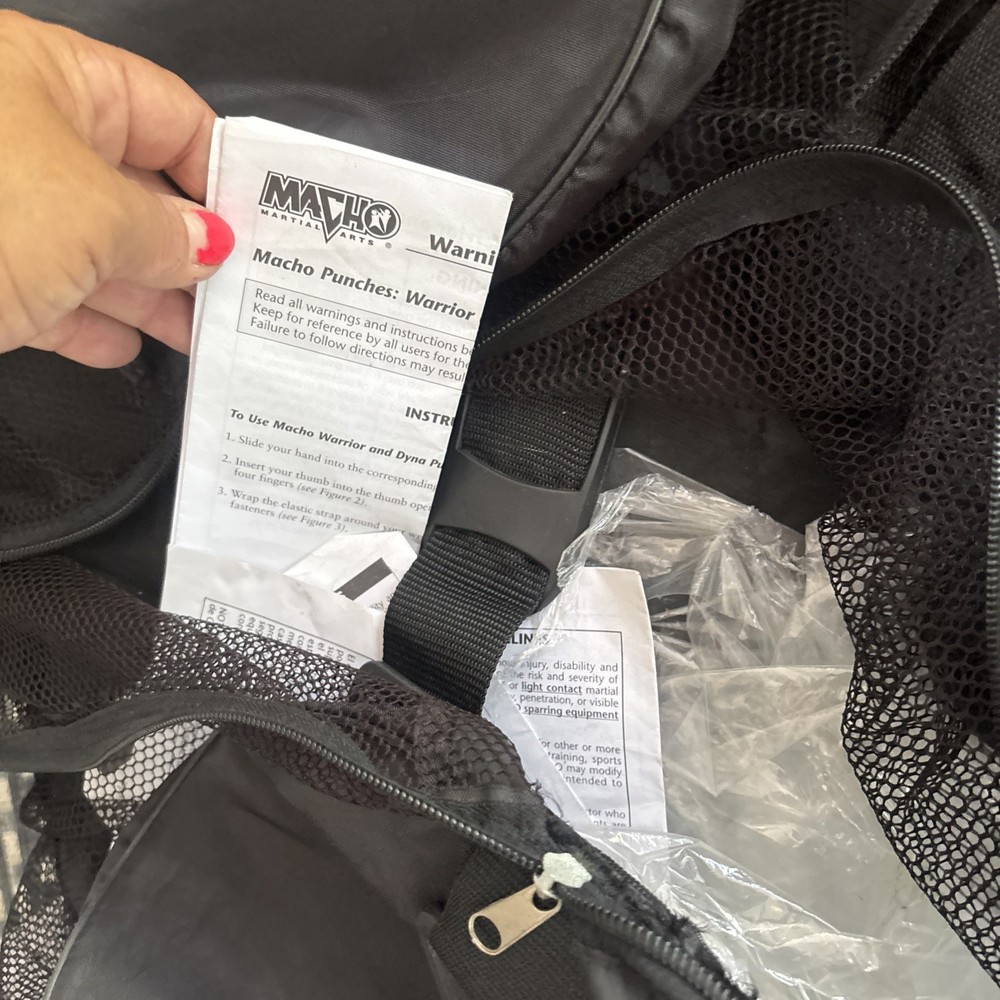 Macho Martial Arts Gear and Bag Assorted Sizes