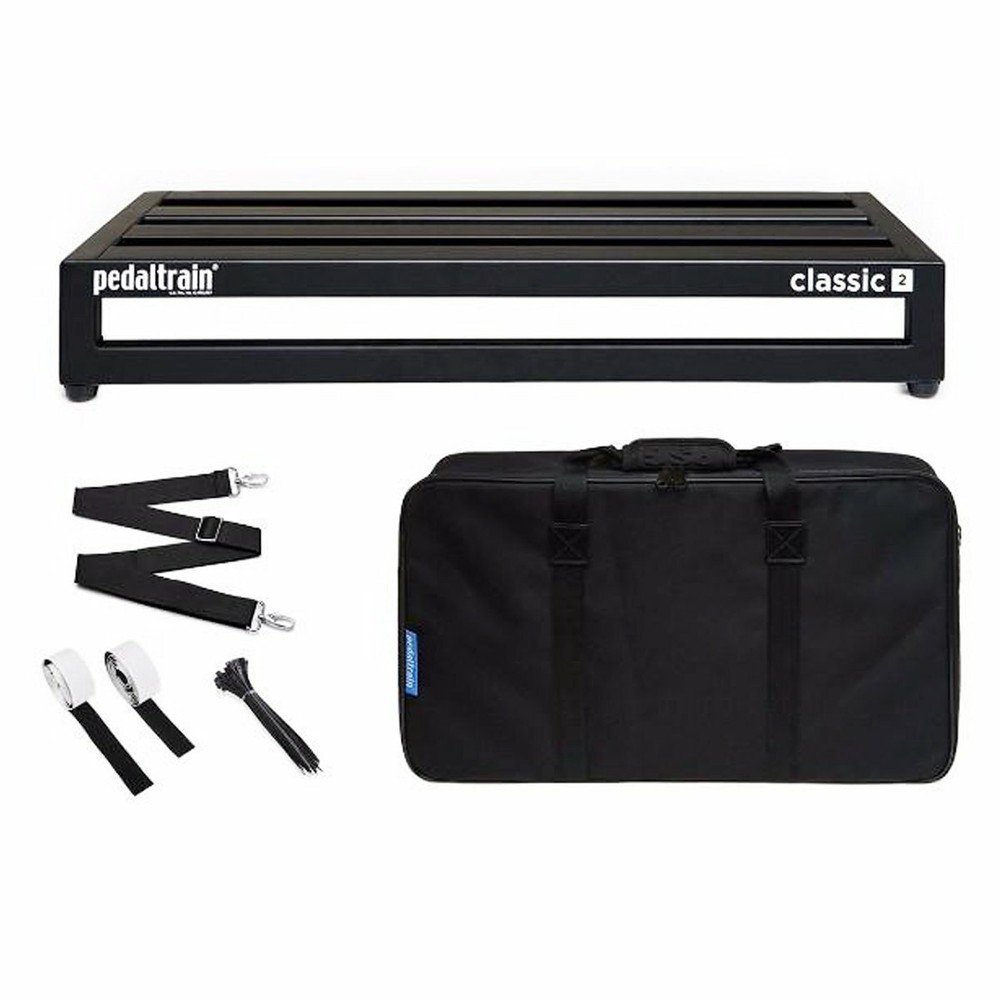 PedalTrain PT-CL2-SC CLASSIC 2 Pedalboard With Soft Case 24" x 12.5"