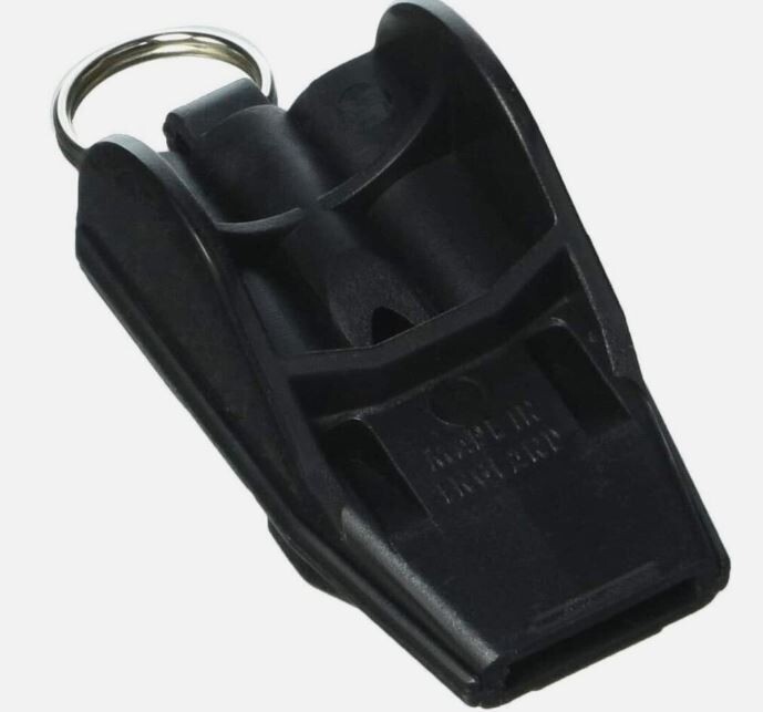 Acme Tornado Model T2000 Pealess Whistle Black