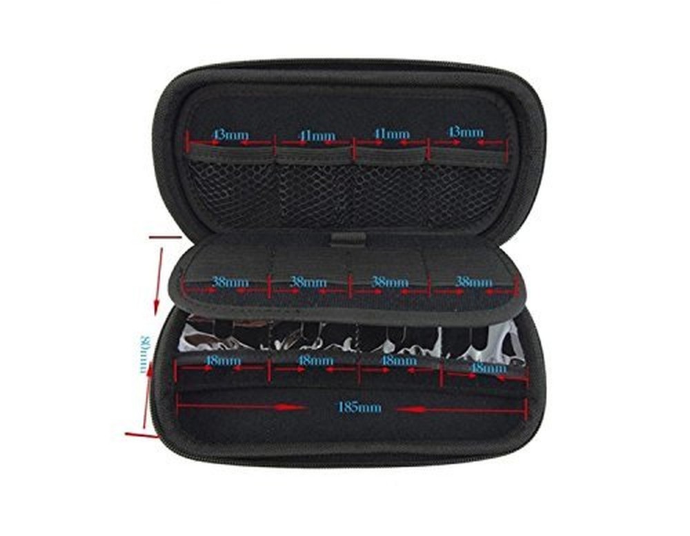 USB Drive Organizer Electronics Accessories Case Big Capability USB Flash Dri...